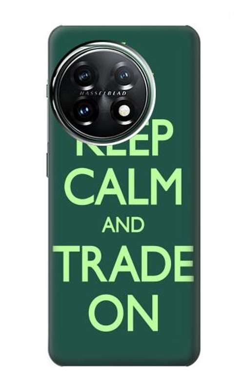 S3862 Keep Calm and Trade On Case Cover Custodia per OnePlus 11