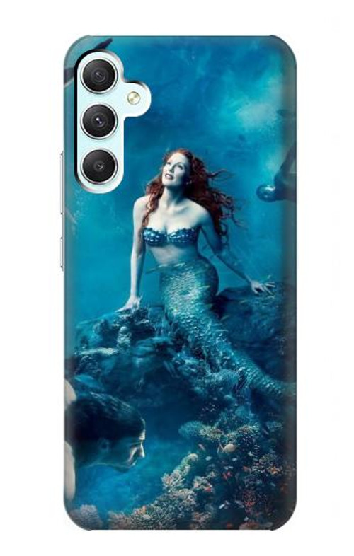 S0899 Mermaid Case Cover Custodia per Samsung Galaxy A34 5G