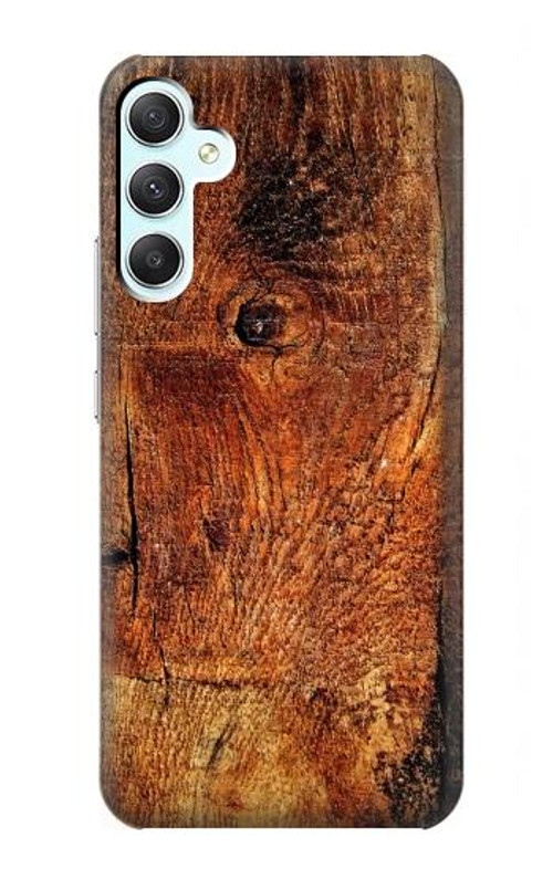 S1140 Wood Skin Graphic Case Cover Custodia per Samsung Galaxy A34 5G