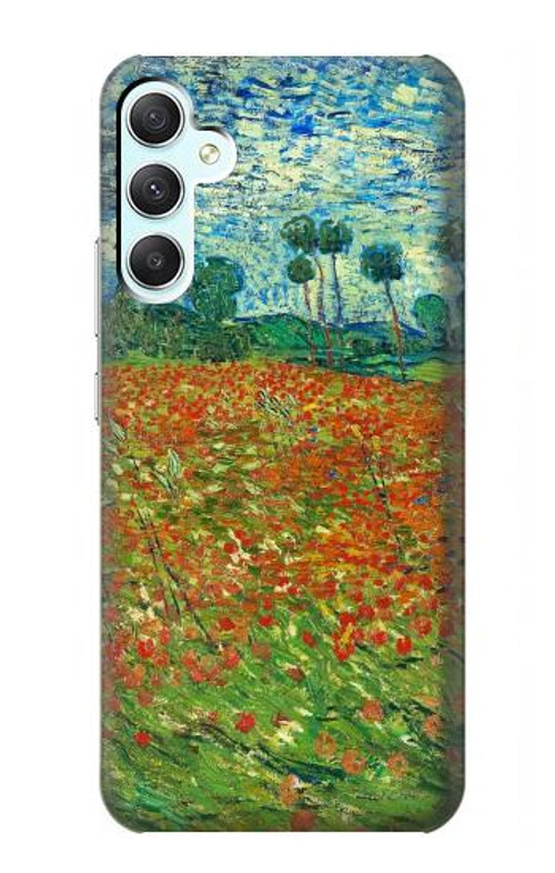 S2681 Field Of Poppies Vincent Van Gogh Case Cover Custodia per Samsung Galaxy A34 5G