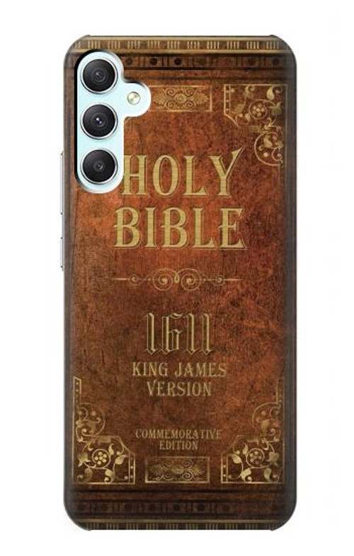 S2890 Holy Bible 1611 King James Version Case Cover Custodia per Samsung Galaxy A34 5G S2890 Holy Bible 1611 King James Version Case Cover Custodia per Samsung Galaxy A34 5G