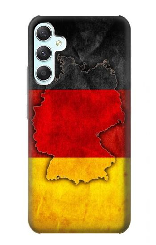 S2935 Germany Flag Map Case Cover Custodia per Samsung Galaxy A34 5G