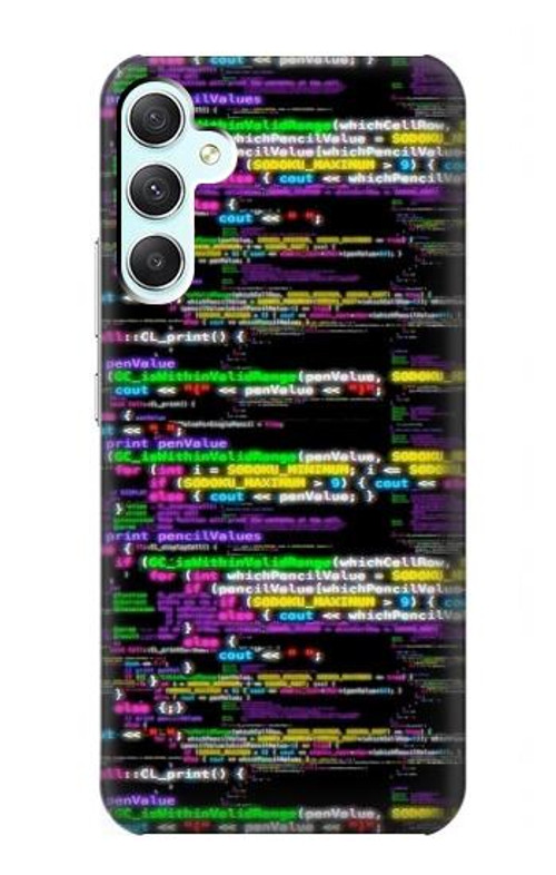 S3420 Coding Programmer Case Cover Custodia per Samsung Galaxy A34 5G