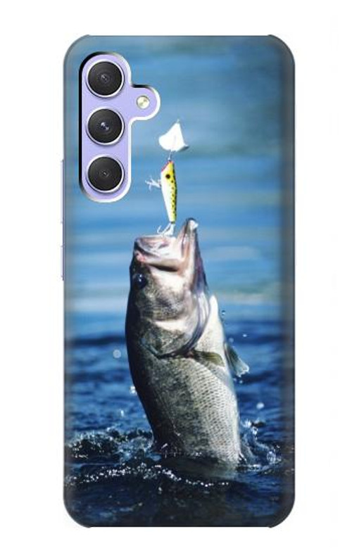 S1594 Bass Fishing Case Cover Custodia per Samsung Galaxy A54 5G