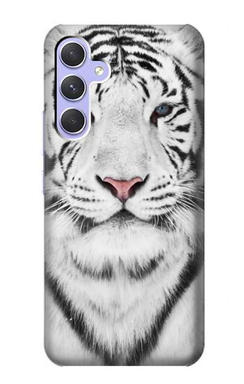 S2553 White Tiger Case Cover Custodia per Samsung Galaxy A54 5G