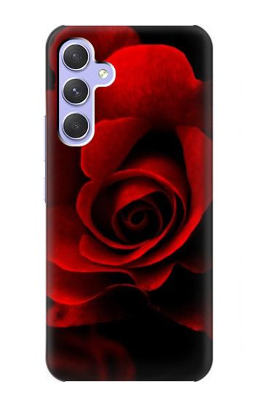 S2898 Red Rose Case Cover Custodia per Samsung Galaxy A54 5G S2898 Red Rose Case Cover Custodia per Samsung Galaxy A54 5G
