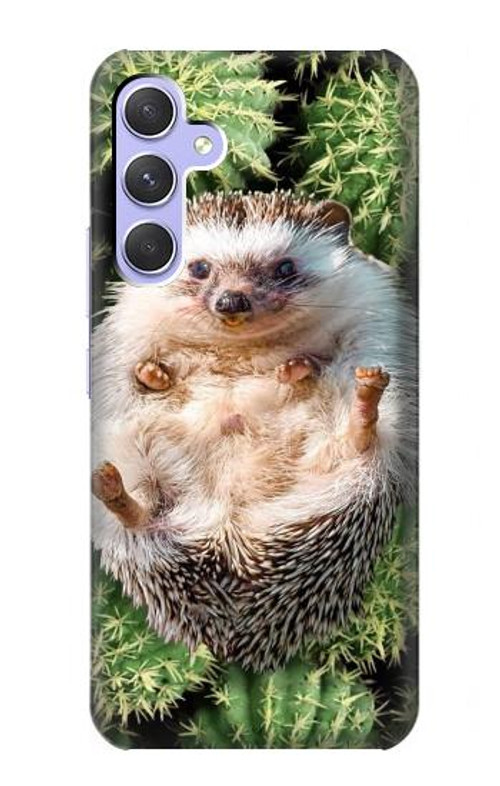 S3863 Pygmy Hedgehog Dwarf Hedgehog Paint Case Cover Custodia per Samsung Galaxy A54 5G