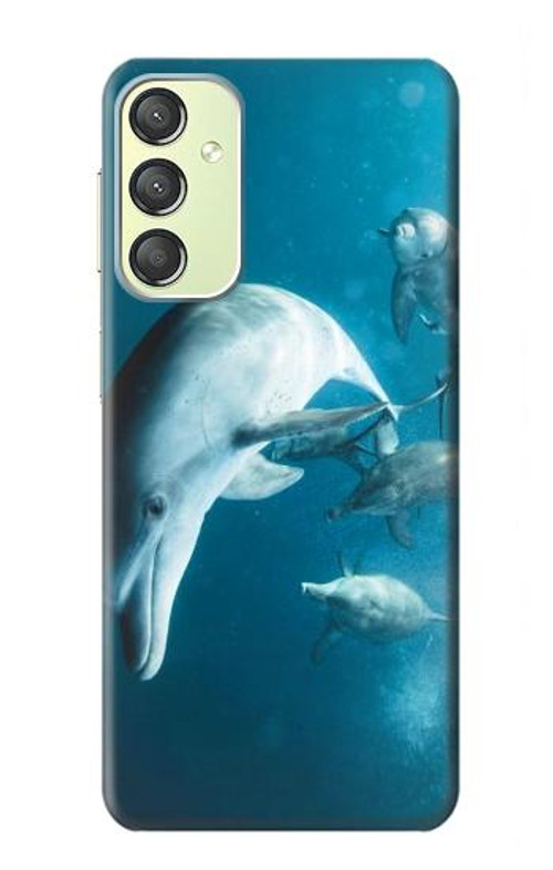 S3878 Dolphin Case Cover Custodia per Samsung Galaxy A24 4G