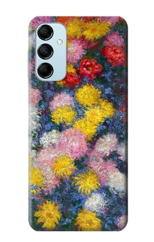 S3342 Claude Monet Chrysanthemums Case Cover Custodia per Samsung Galaxy M14