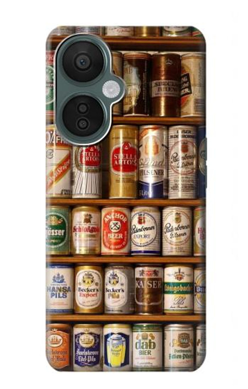 S0983 Beer Cans Collection Case Cover Custodia per OnePlus Nord CE 3 Lite, Nord N30 5G
