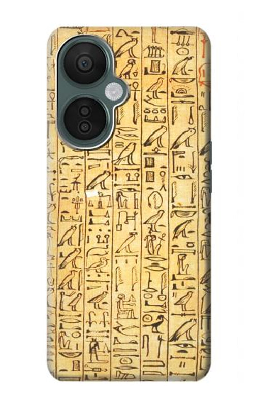 S1625 Egyptian Coffin Texts Case Cover Custodia per OnePlus Nord CE 3 Lite, Nord N30 5G