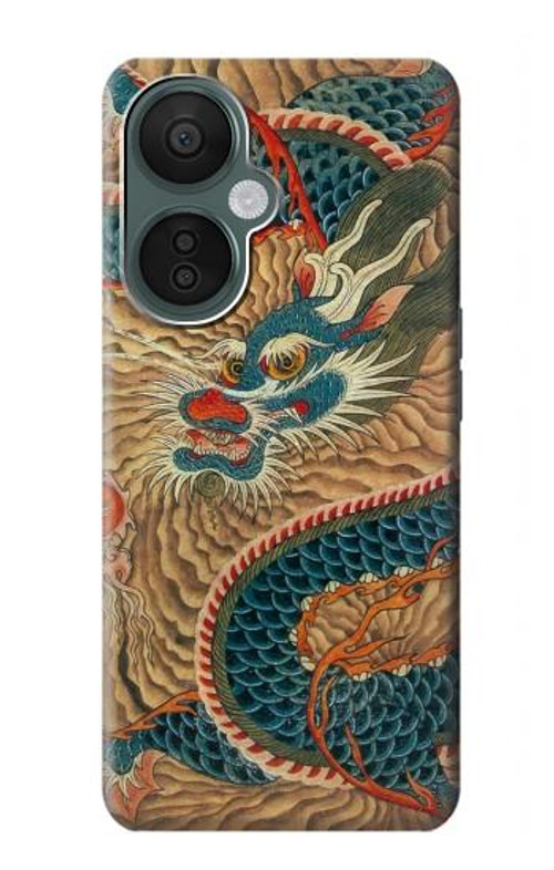 S3541 Dragon Cloud Painting Case Cover Custodia per OnePlus Nord CE 3 Lite, Nord N30 5G