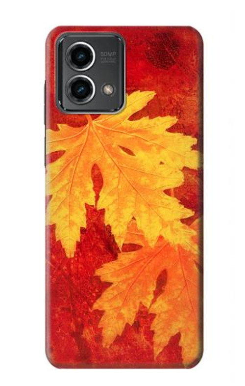 S0479 Maple Leaf Case Cover Custodia per Motorola Moto G Stylus 5G (2023)