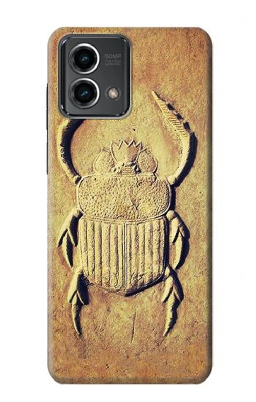 S2401 Egyptian Scarab Beetle Graphic Printed Case Cover Custodia per Motorola Moto G Stylus 5G (2023)