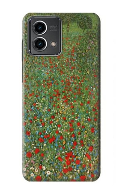 S2872 Gustav Klimt Poppy Field Case Cover Custodia per Motorola Moto G Stylus 5G (2023)