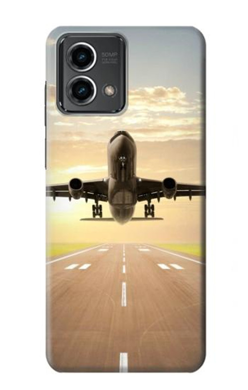 S3837 Airplane Take off Sunrise Case Cover Custodia per Motorola Moto G Stylus 5G (2023)