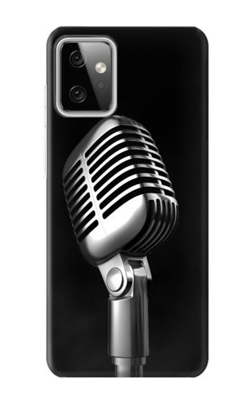 S1672 Retro Microphone Jazz Music Case Cover Custodia per Motorola Moto G Power (2023) 5G S1672 Retro Microphone Jazz Music Case Cover Custodia per Motorola Moto G Power (2023) 5G