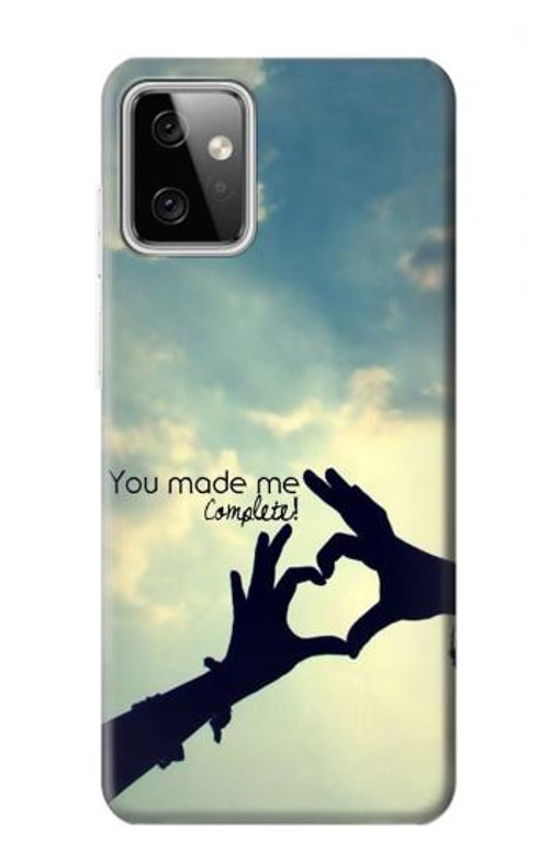 S2640 You Made Me Complete Love Case Cover Custodia per Motorola Moto G Power (2023) 5G