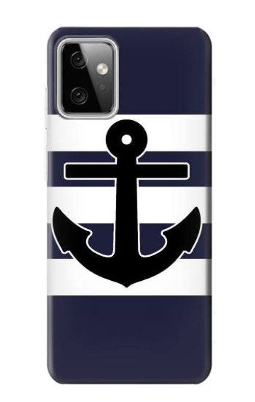S2758 Anchor Navy Case Cover Custodia per Motorola Moto G Power (2023) 5G
