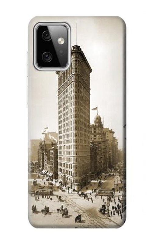 S3046 Old New York Flatiron Building Case Cover Custodia per Motorola Moto G Power (2023) 5G