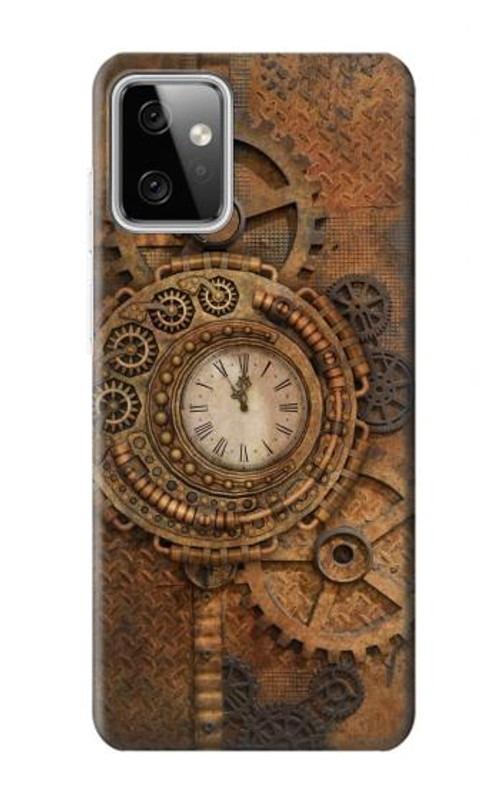 S3401 Clock Gear Steampunk Case Cover Custodia per Motorola Moto G Power (2023) 5G