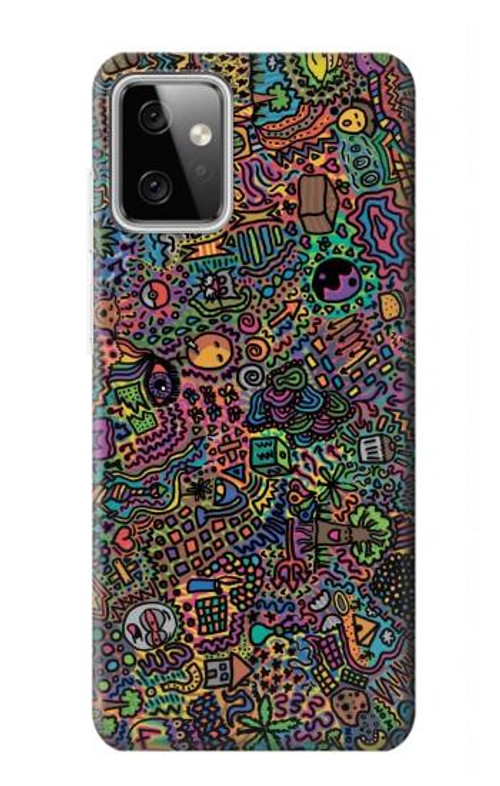 S3815 Psychedelic Art Case Cover Custodia per Motorola Moto G Power (2023) 5G