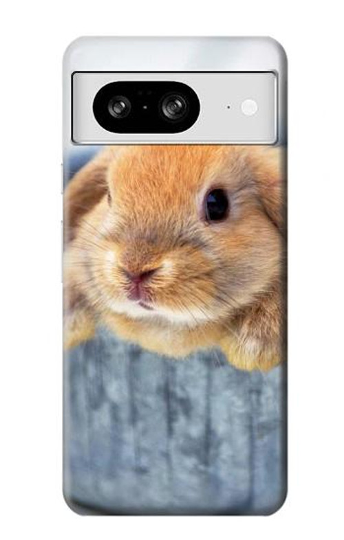 S0242 Cute Rabbit Case Cover Custodia per Google Pixel 8