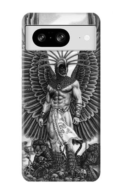 S1235 Aztec Warrior Case Cover Custodia per Google Pixel 8