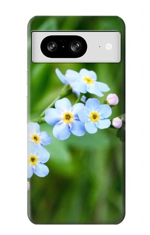 S1818 Forget Me Not Case Cover Custodia per Google Pixel 8