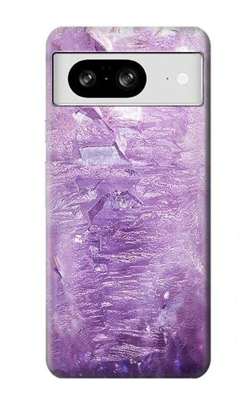 S2690 Amethyst Crystals Graphic Printed Case Cover Custodia per Google Pixel 8