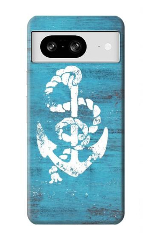 S3053 Marine Anchor Blue Case Cover Custodia per Google Pixel 8