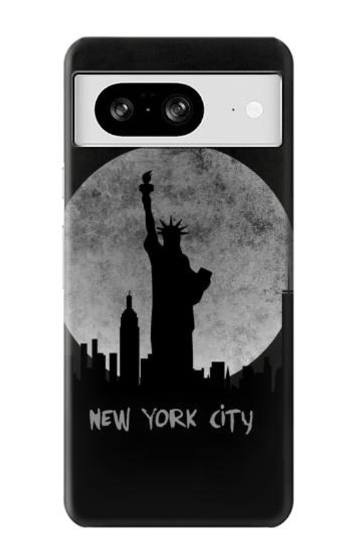S3097 New York City Case Cover Custodia per Google Pixel 8 S3097 New York City Case Cover Custodia per Google Pixel 8
