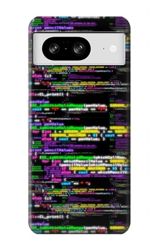 S3420 Coding Programmer Case Cover Custodia per Google Pixel 8