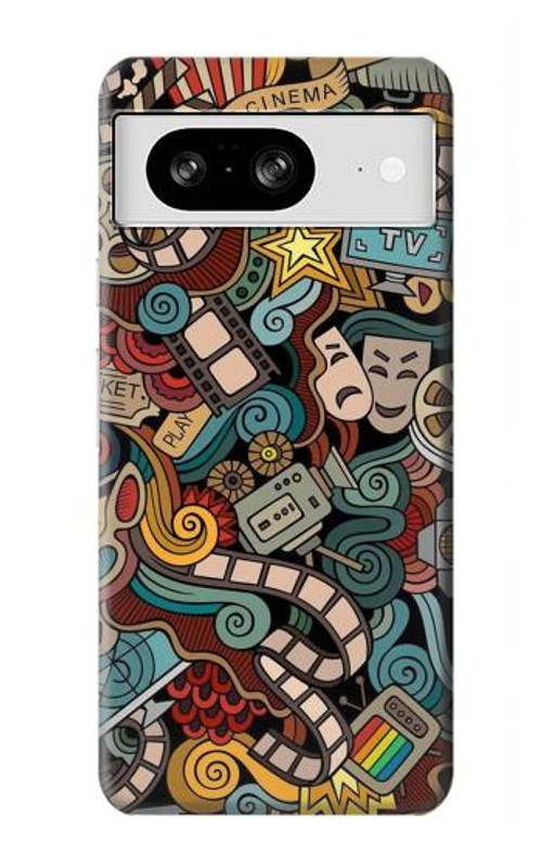 S3480 Movie Acting Entertainment Case Cover Custodia per Google Pixel 8 S3480 Movie Acting Entertainment Case Cover Custodia per Google Pixel 8