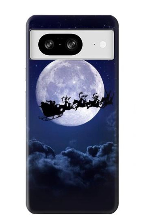 S3508 Xmas Santa Moon Case Cover Custodia per Google Pixel 8