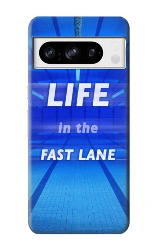 S3136 Life in the Fast Lane Swimming Pool Case Cover Custodia per Google Pixel 8 pro