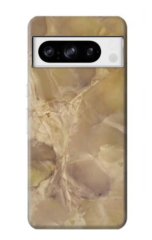 S3240 Yellow Marble Stone Case Cover Custodia per Google Pixel 8 pro