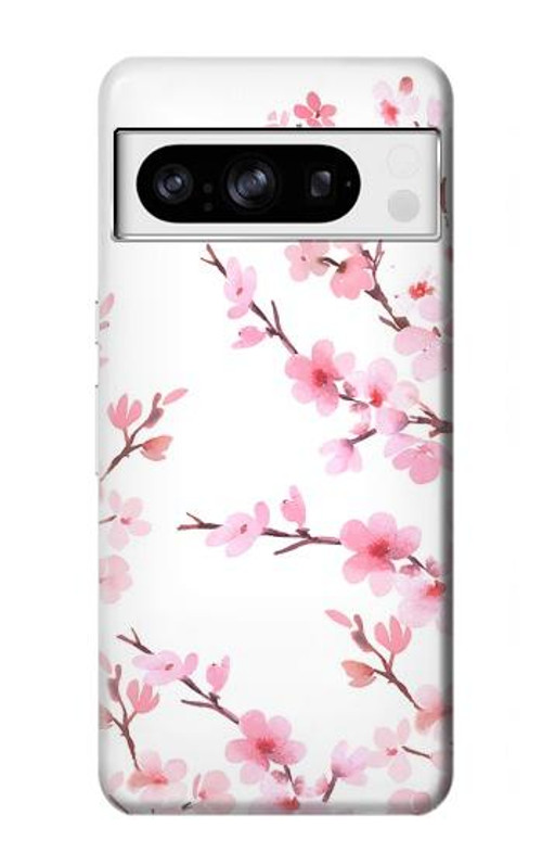 S3707 Pink Cherry Blossom Spring Flower Case Cover Custodia per Google Pixel 8 pro