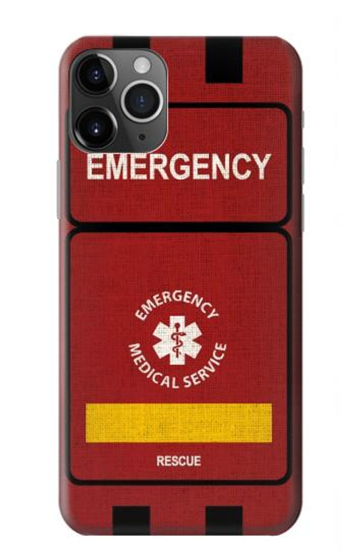 S3957 Emergency Medical Service Case Cover Custodia per iPhone 11 Pro Max