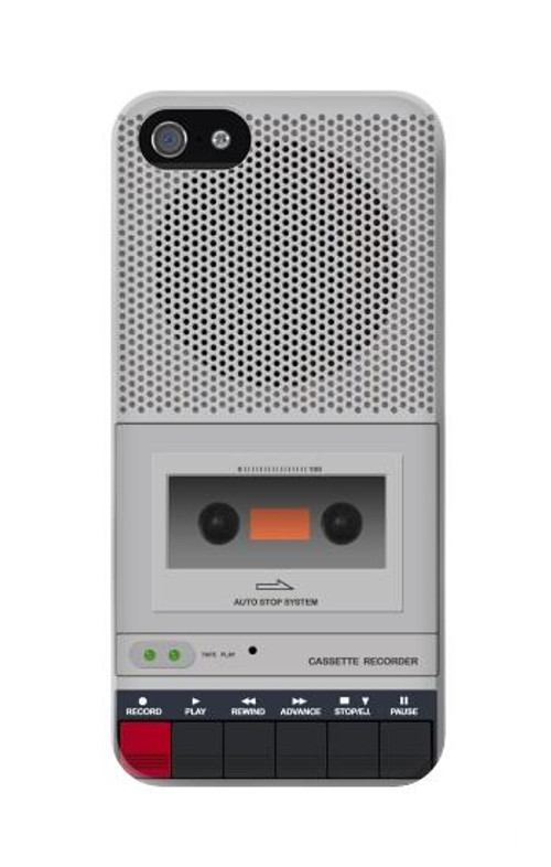 S3953 Vintage Cassette Player Graphic Case Cover Custodia per iPhone 5 5S SE
