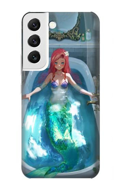 S3911 Cute Little Mermaid Aqua Spa Case Cover Custodia per Samsung Galaxy S22