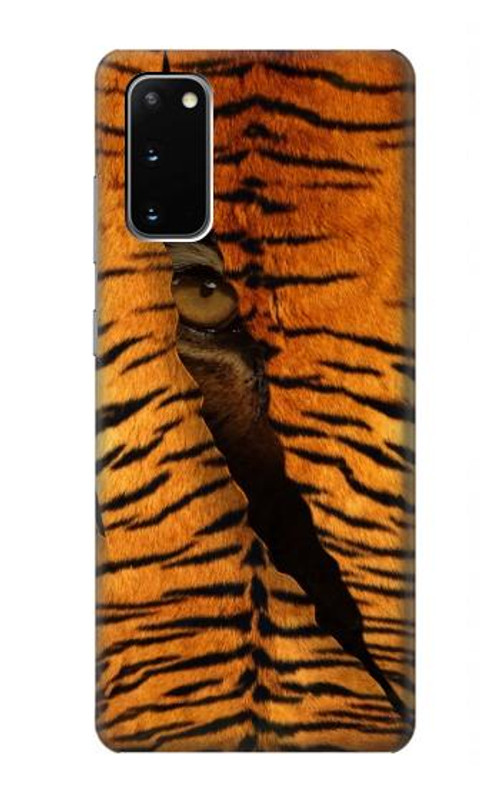 S3951 Tiger Eye Tear Marks Case Cover Custodia per Samsung Galaxy S20