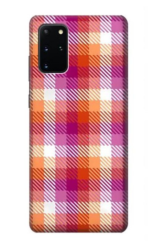 S3941 LGBT Lesbian Pride Flag Plaid Case Cover Custodia per Samsung Galaxy S20 Plus, Galaxy S20+