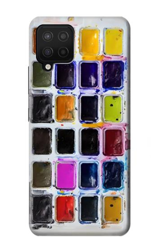 S3956 Watercolor Palette Box Graphic Case Cover Custodia per Samsung Galaxy A12