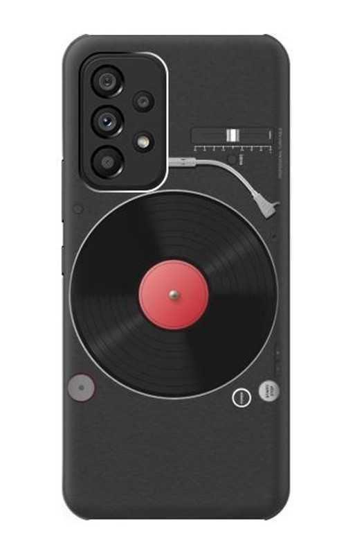 S3952 Turntable Vinyl Record Player Graphic Case Cover Custodia per Samsung Galaxy A53 5G