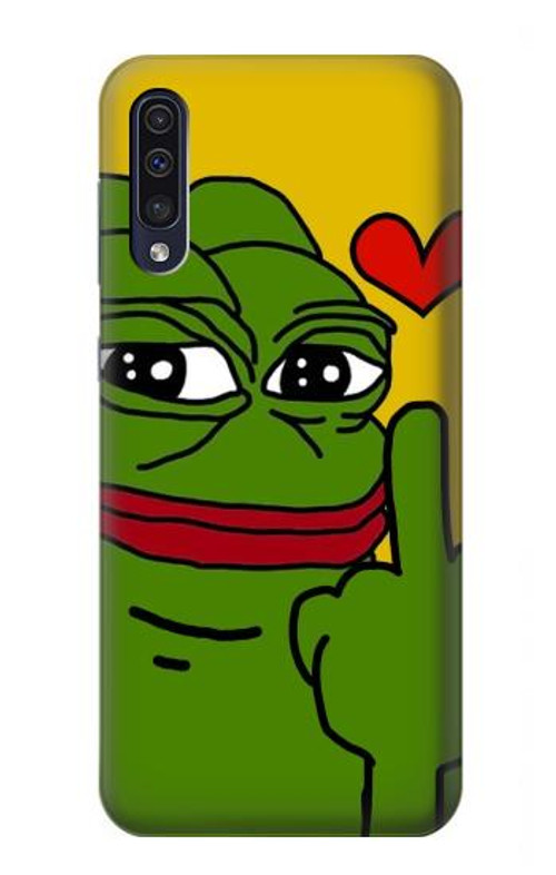 S3945 Pepe Love Middle Finger Case Cover Custodia per Samsung Galaxy A70