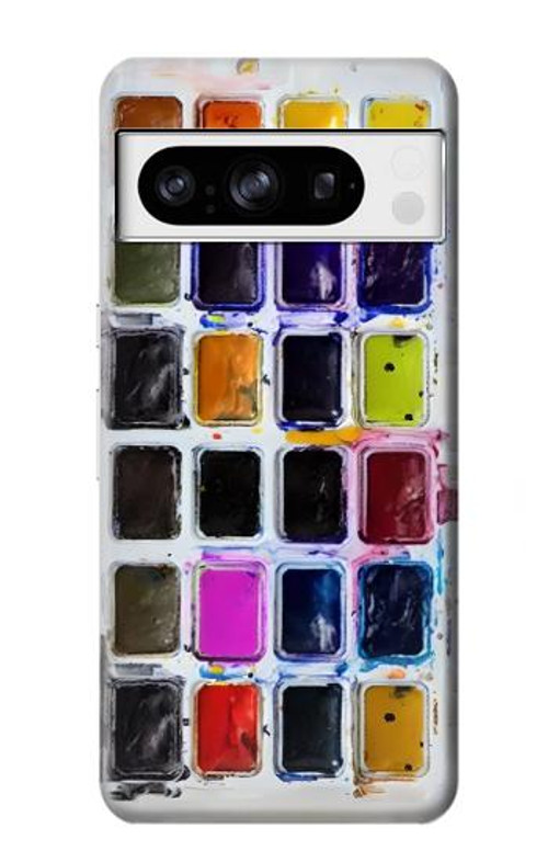 S3956 Watercolor Palette Box Graphic Case Cover Custodia per Google Pixel 8 pro