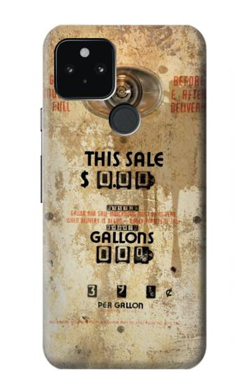 S3954 Vintage Gas Pump Case Cover Custodia per Google Pixel 5