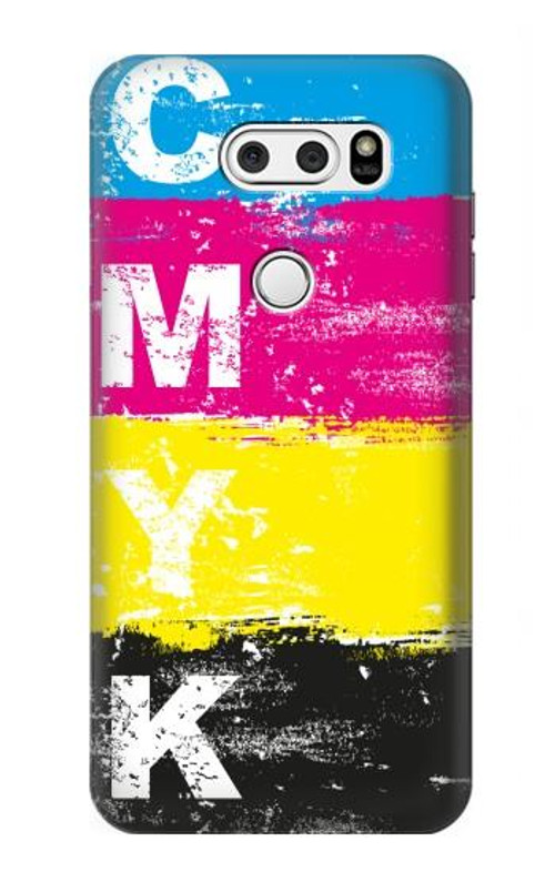 S3930 Cyan Magenta Yellow Key Case Cover Custodia per LG V30, LG V30 Plus, LG V30S ThinQ, LG V35, LG V35 ThinQ