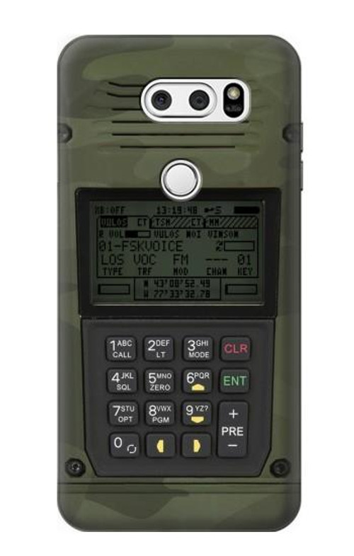 S3959 Military Radio Graphic Print Case Cover Custodia per LG V30, LG V30 Plus, LG V30S ThinQ, LG V35, LG V35 ThinQ